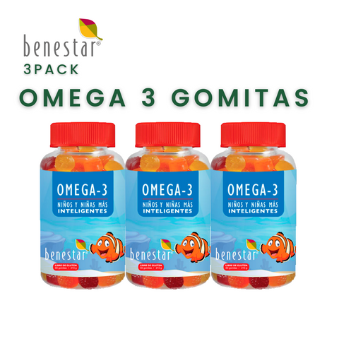 3 Pack - Gomitas Omega